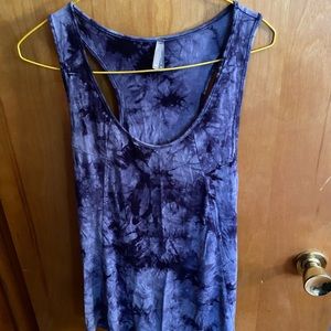 Tie-dye tank top